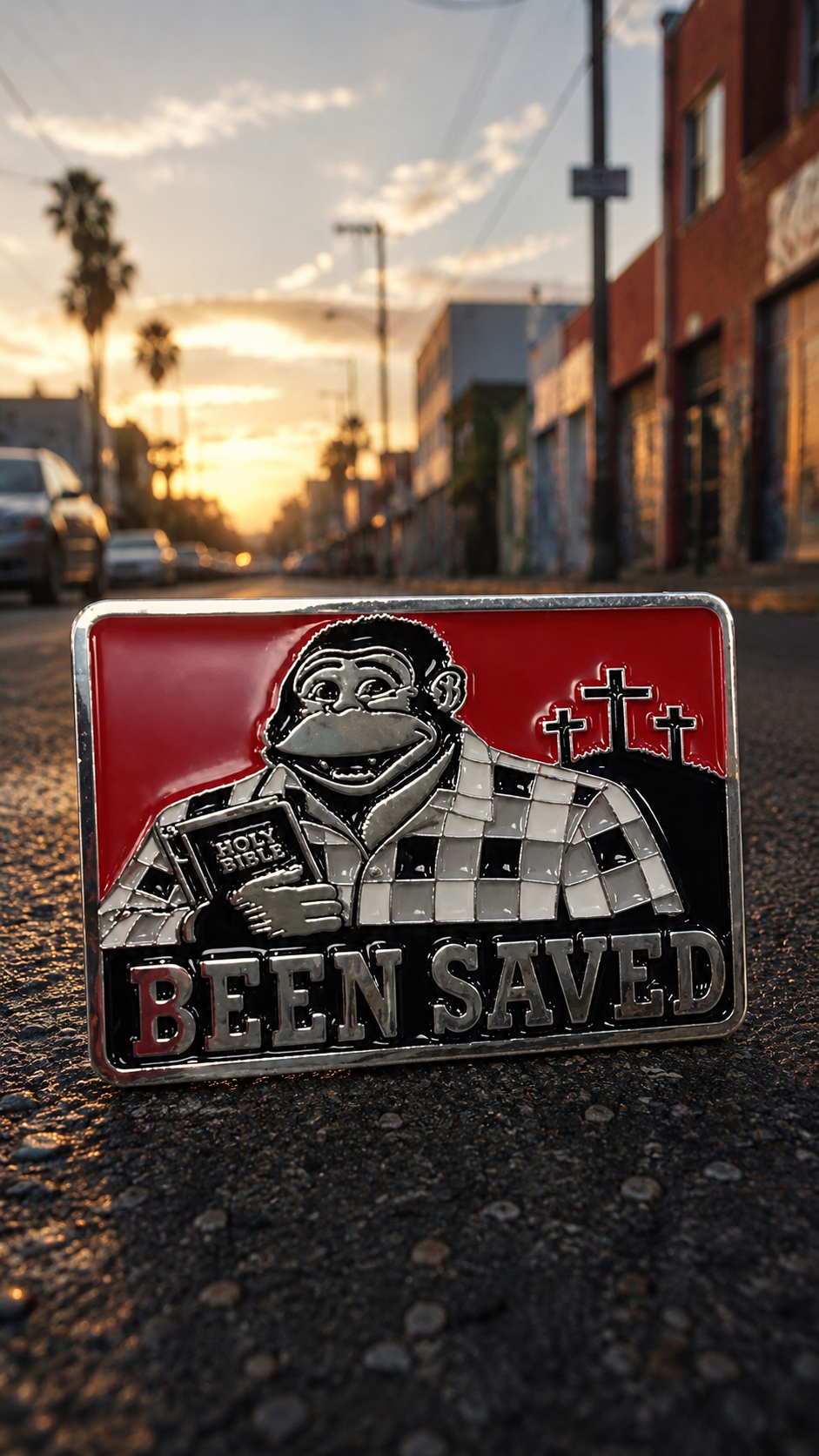 Been Saved Metal Pin