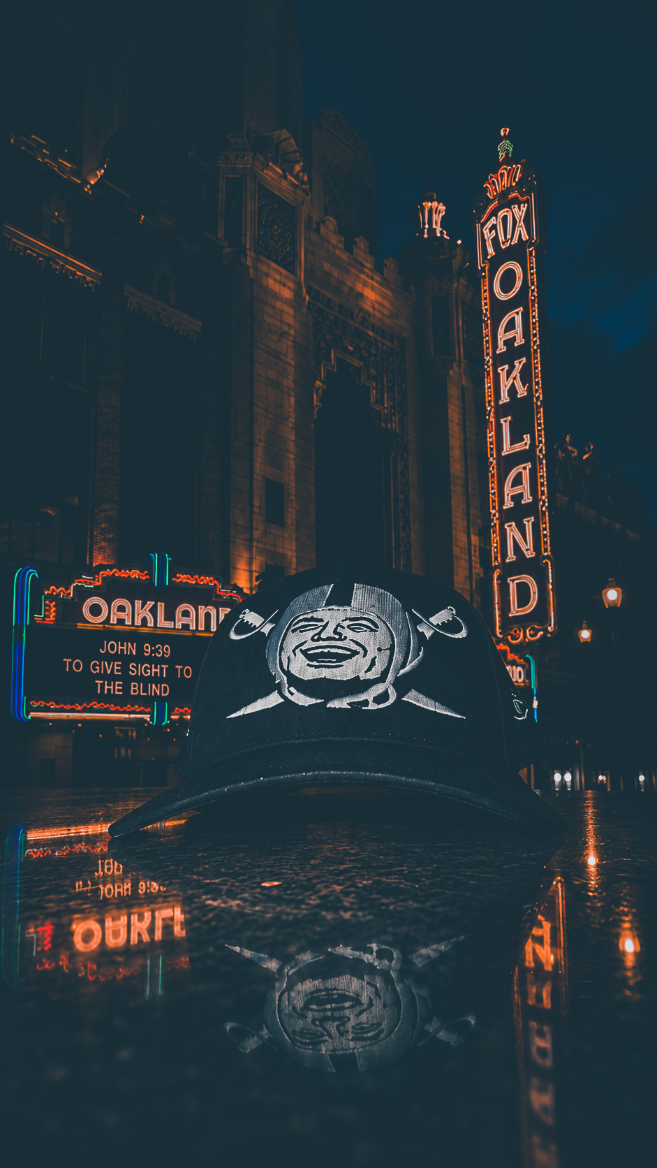 No longer blind Raider Hat